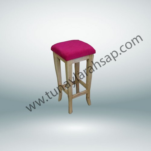 dg0018 Ülkü Ahşap Bar Taburesi